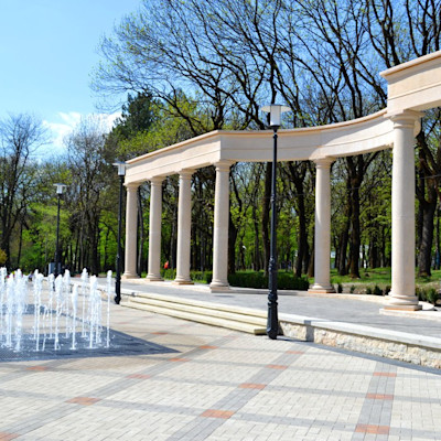 Санаторий им. Сеченова - фонтан