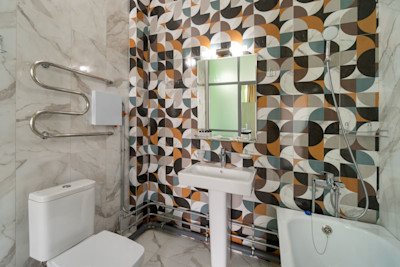 Студио MAXI 2-х местный 1-но комнатный в санатории Шексна - ванная комната