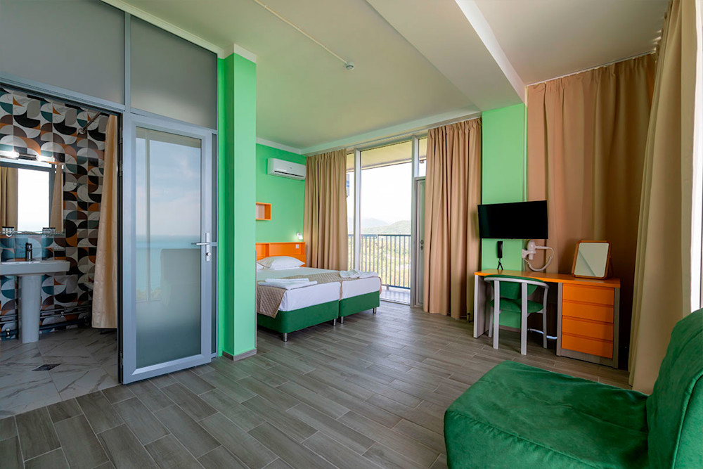 Стандарт COMFORT 2-х местный 1-но комнатный в санатории Шексна - вид сбоку