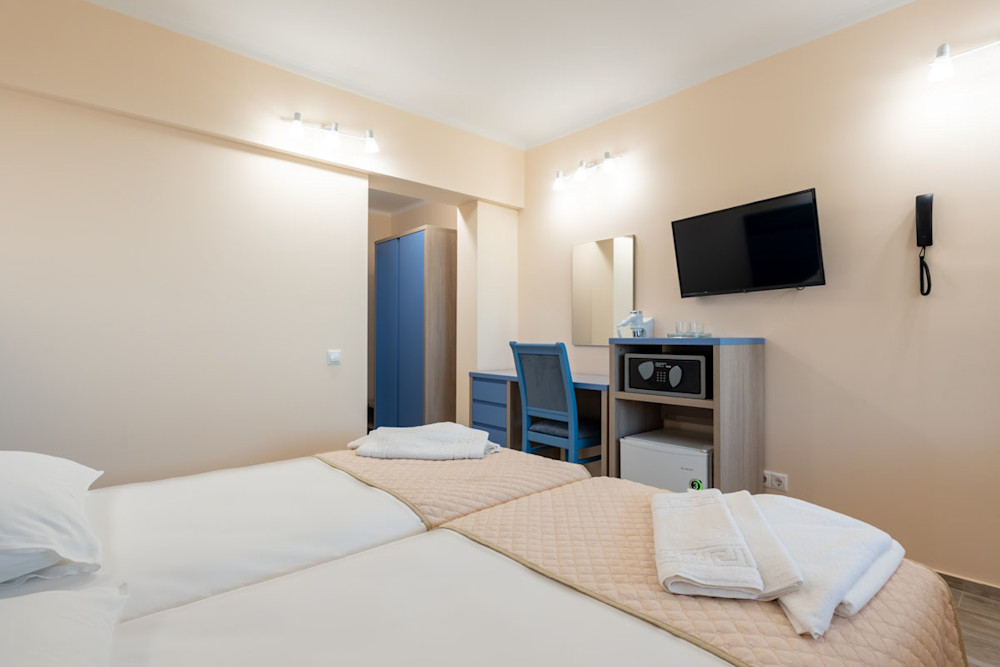 Стандарт с балконом 2-х местный (без доп. мест) в санатории Шексна - телевизор