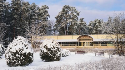 Санаторий Сестрорецкий курорт Сестрорецк, здание грязелечебницы