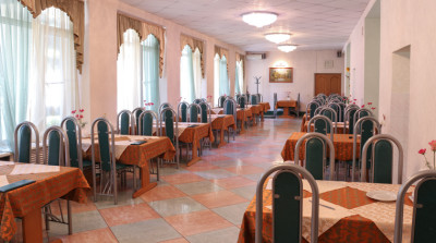 Санаторий Колос обеденный зал