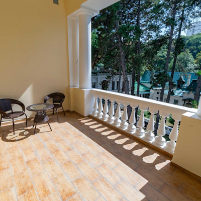 Санаторий Белая Дача лоджия