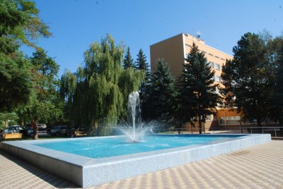 Санаторий Казахстан, фонтан