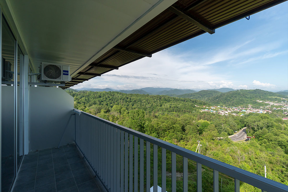 Стандарт COMFORT 2-х местный 1-но комнатный в санатории Шексна - вид на горы