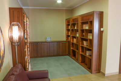 Библиотека в санатории Русь, большой выбор книг