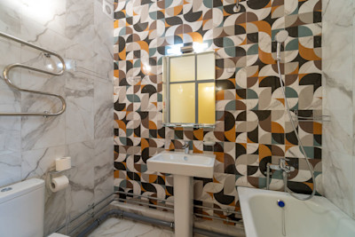 Стандарт Mini без балкона 2-х местный 1-но комнатный в санатории Шексна - ванная комната