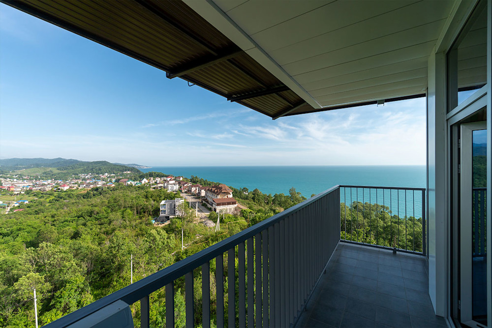 Стандарт COMFORT 2-х местный 1-но комнатный в санатории Шексна - вид на море