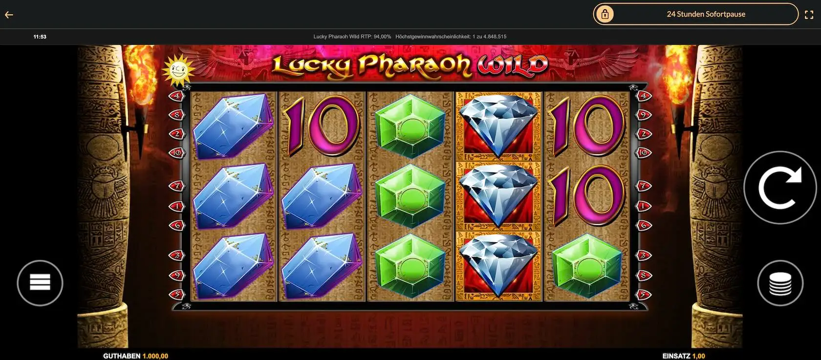 Wild Pharao Casino Baccarat: Spielangebot und Bewertung für Deutschland