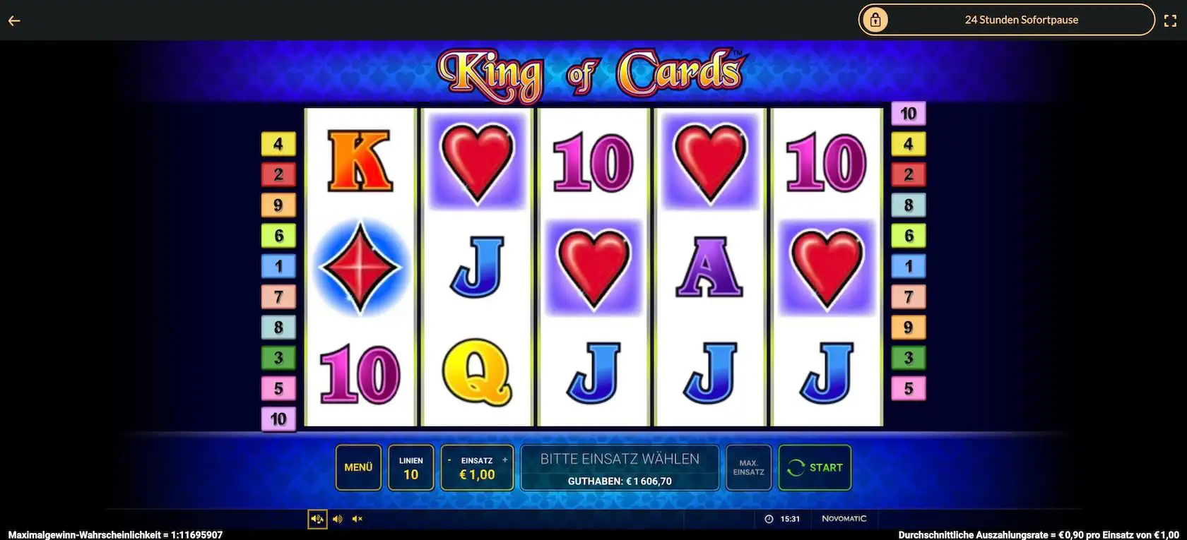 Kingplayer Casino – Review für Spieler aus Deutschland