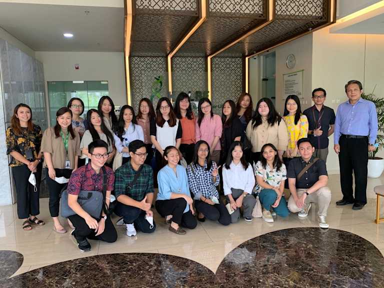 Visit of UNIKA Atma Jaya Medical Faculty Students