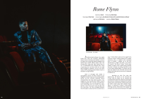 Magazine spread for Rome Flynn