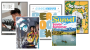 Five covers of digital magazine subscriptions on Issuu.
