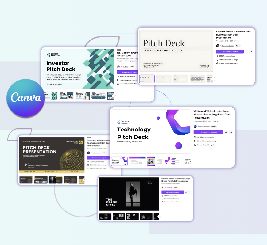 Best Canva Pitch Deck Templates To Use Issuu Issuu