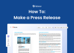 How to Make a Press Release icon
