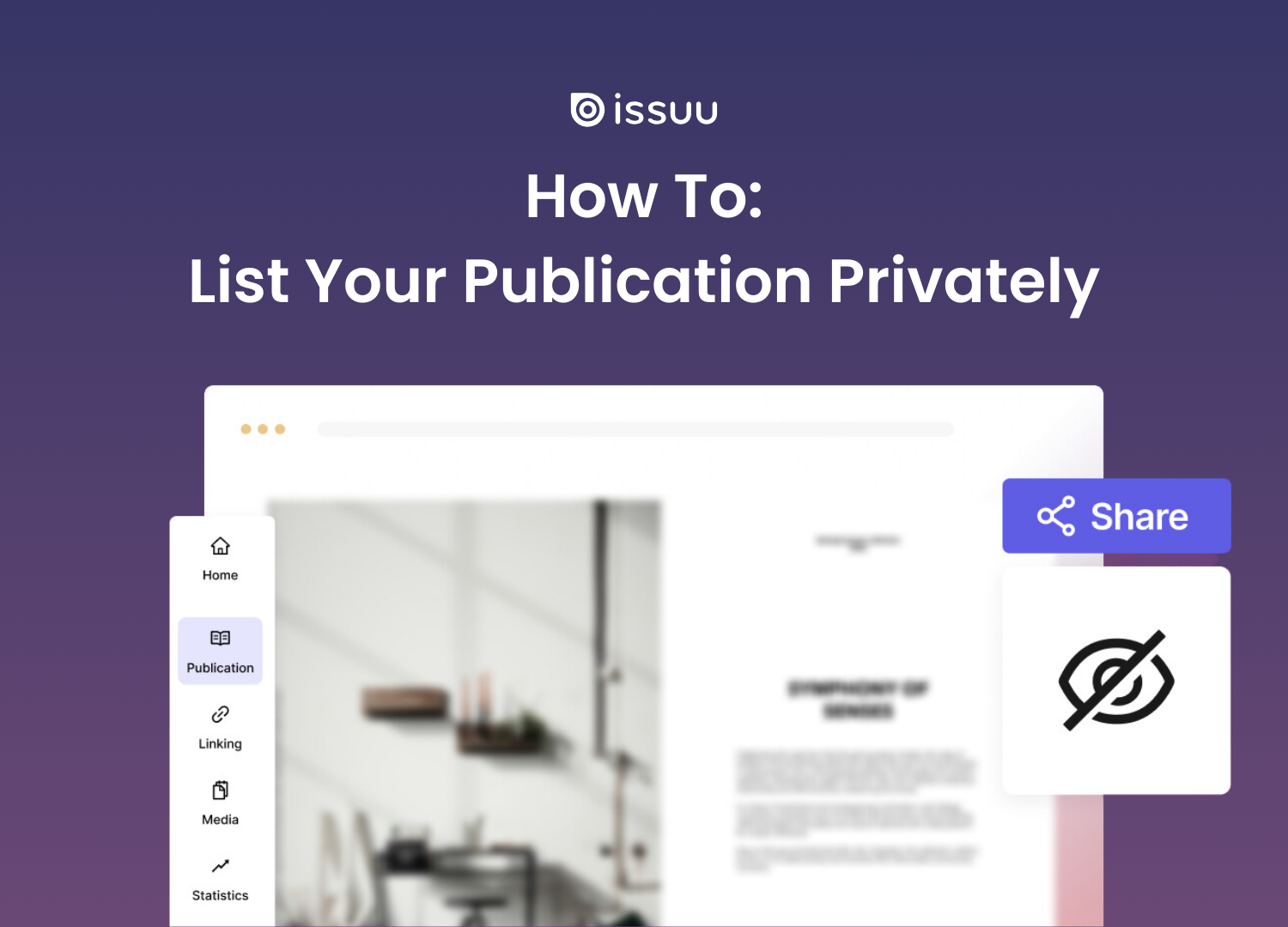 How to List an Issuu Document Privately | Issuu