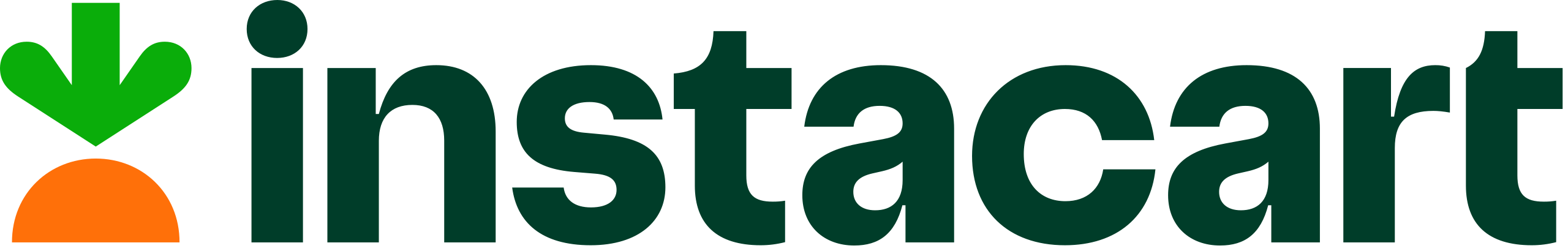 Instacart logo and wordmark