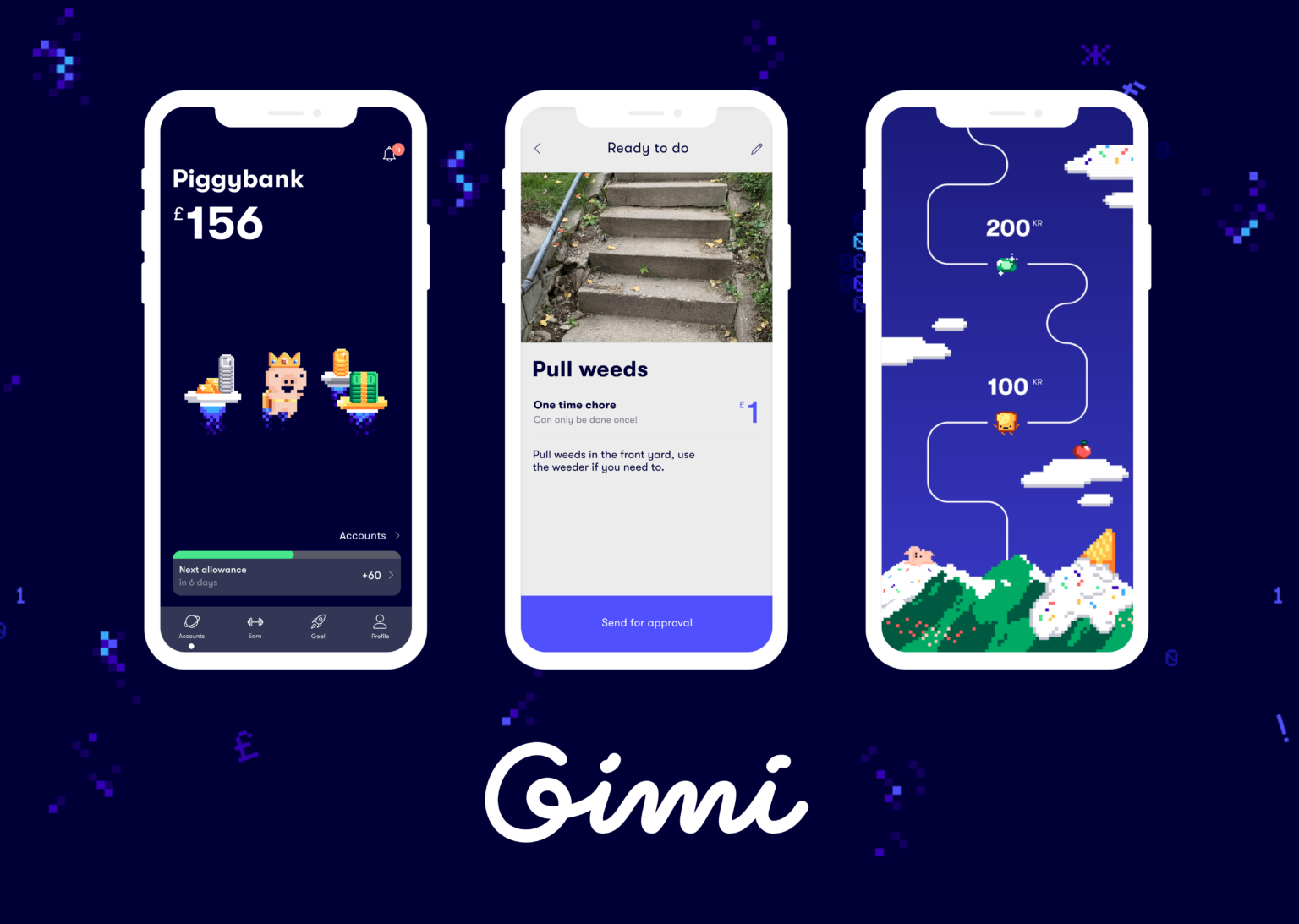 Gimi: an allowance app making finances fun