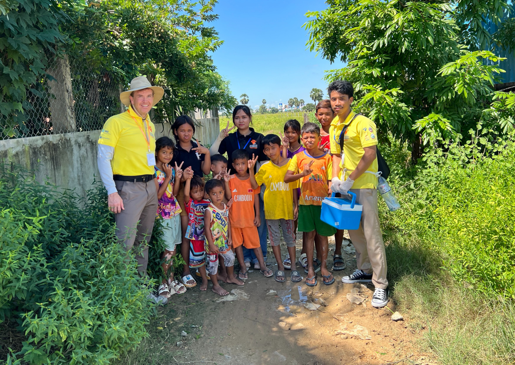 “Life changing experience”: Hear from Brad about his time volunteering in Cambodia  