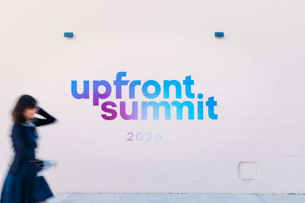 Upfront Summit Wall