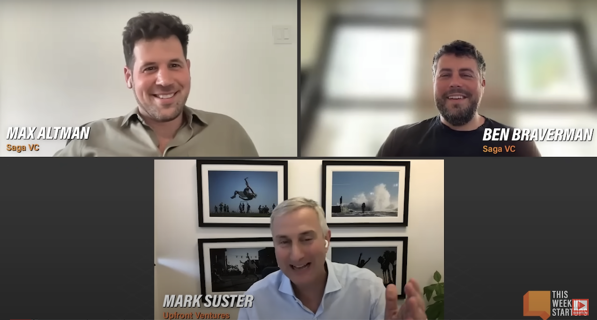 Mark Suster Interviews Max Altman & Ben Braverman to Talk Saga VC