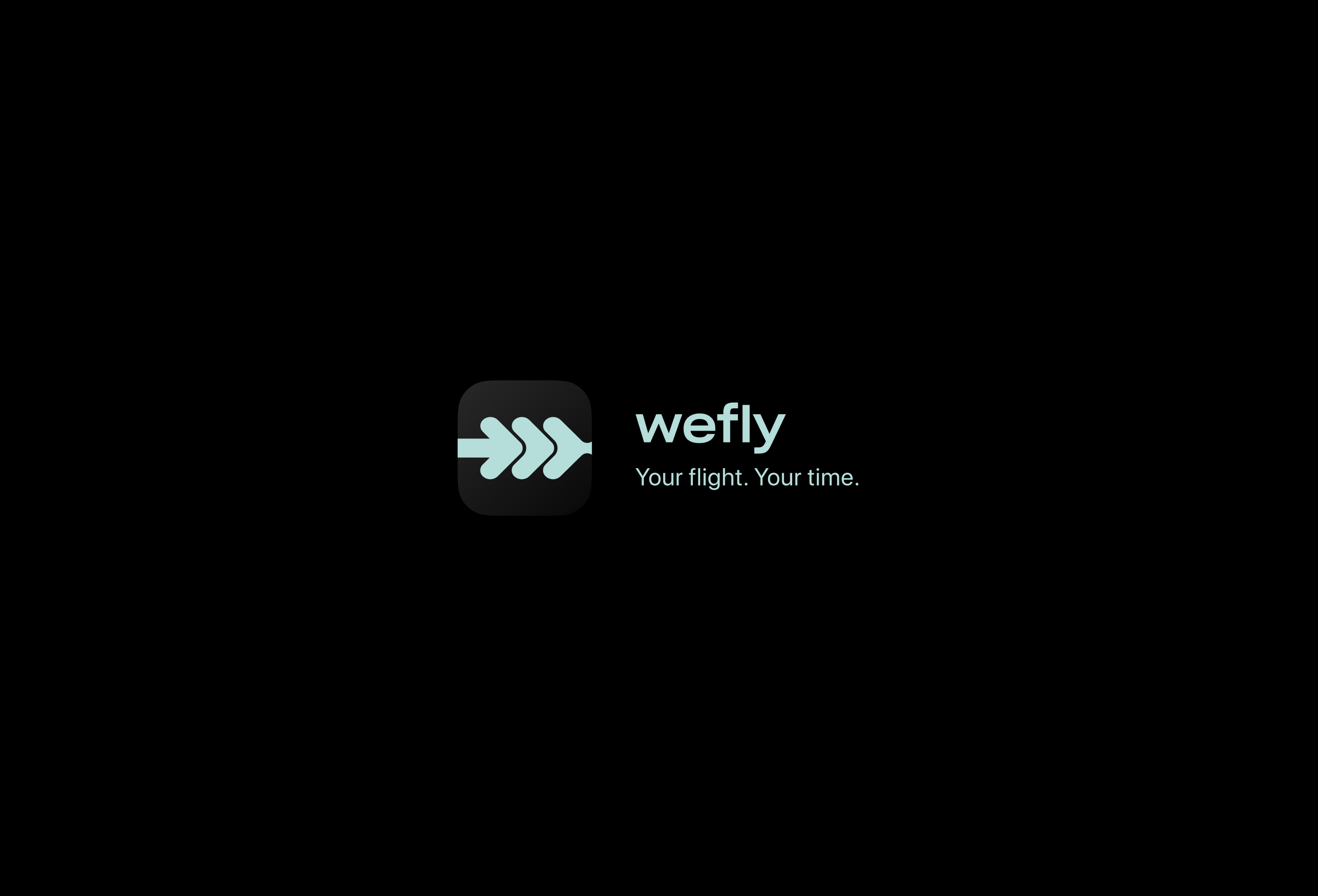 Wefly logo cover