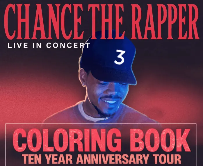 thumbnail of Chance The Rapper Announces ‘Coloring Book’ 10-Year Anniversary Tour