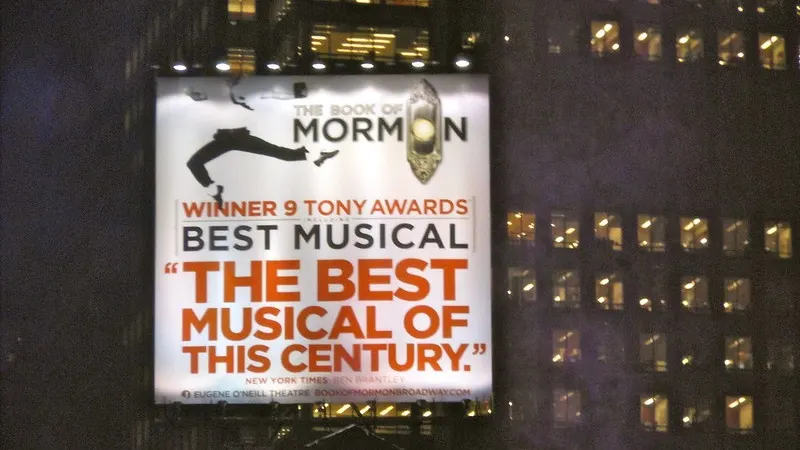 thumbnail of Book of Mormon: Dirty Jesus Christ on Broadway