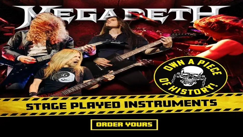 thumbnail of Megadeth Tour 2026-2027: Who They're Touring With