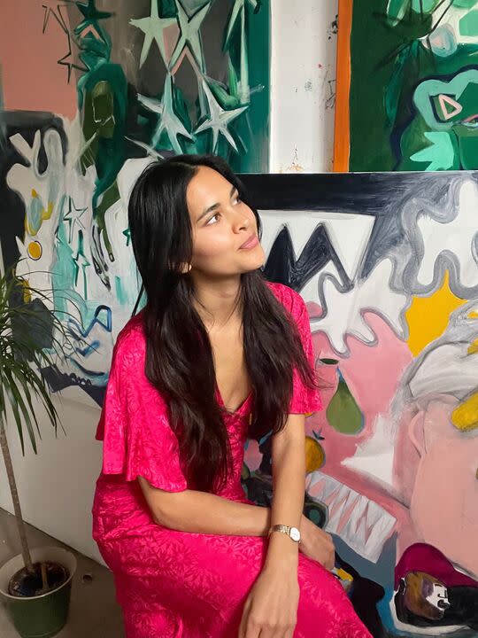 An Artist's Studio Look