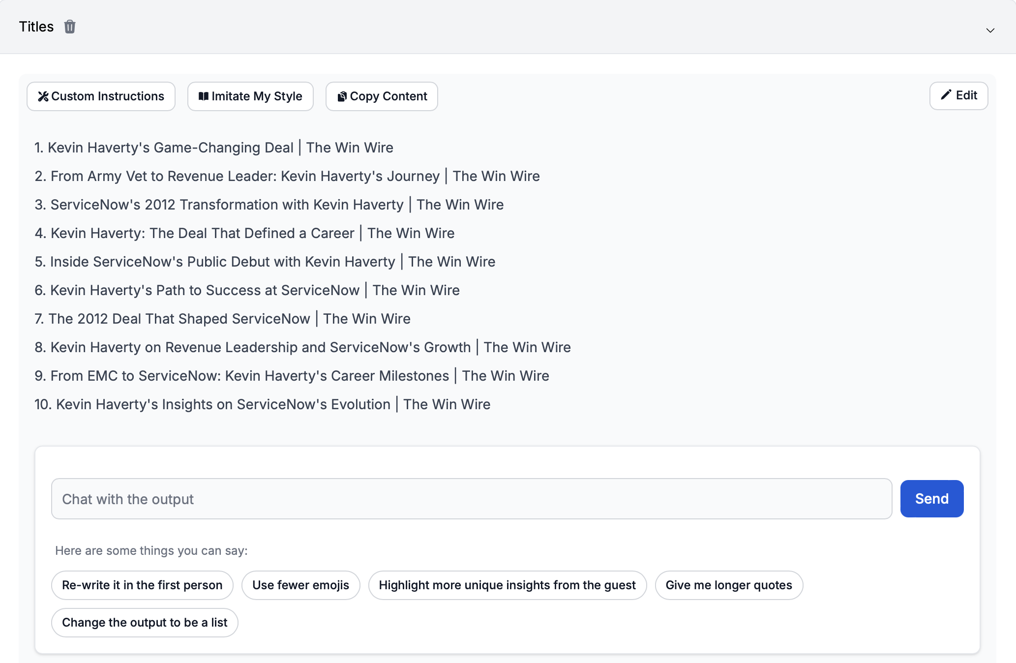 New and improved layout—work and create content faster.