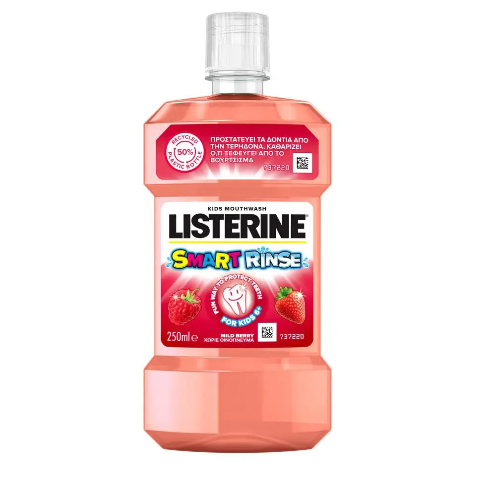Apă de Gură LISTERINE® Smart Rinse® cu aromă de fructe de pădure pentru copii