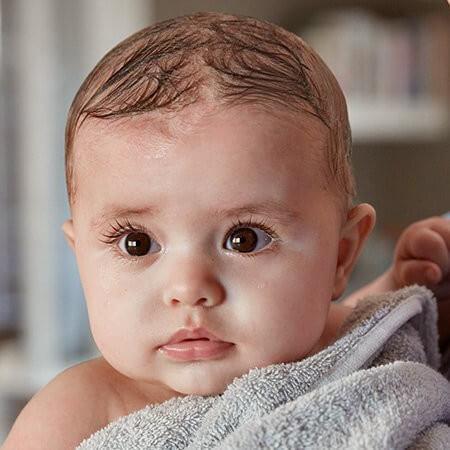 baby in towel