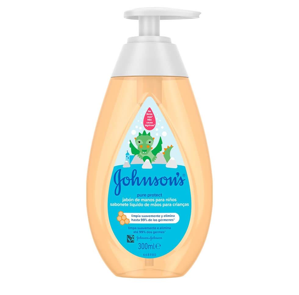 Johnson's® Pure Protect детски течен сапун за ръце 