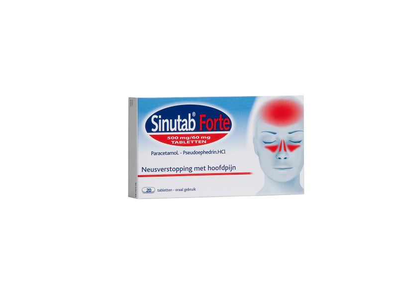 Sinutab® Forte — 20 tabletten