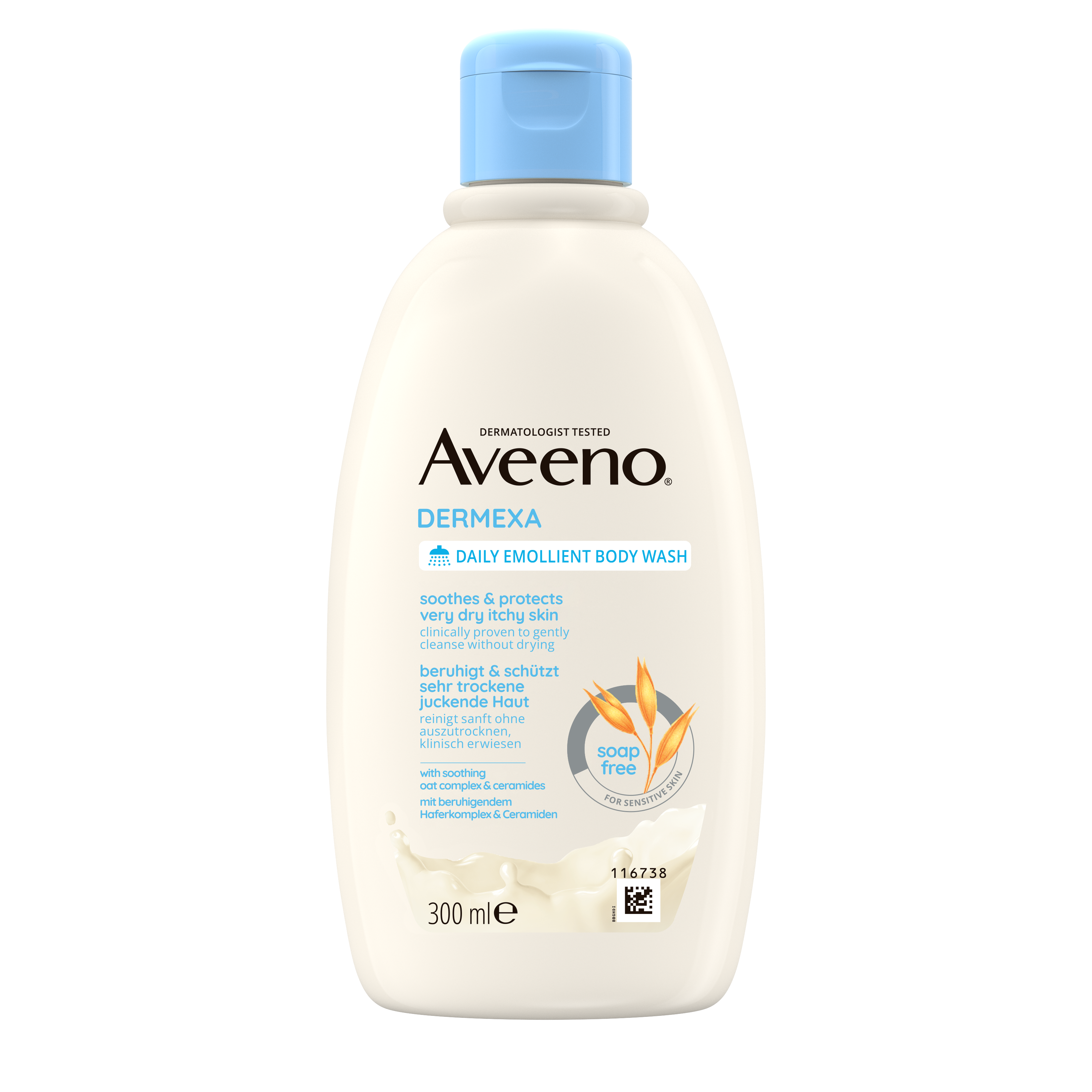 Aveeno DE Dermexa Daily Emollient Body Wash 300ml.png