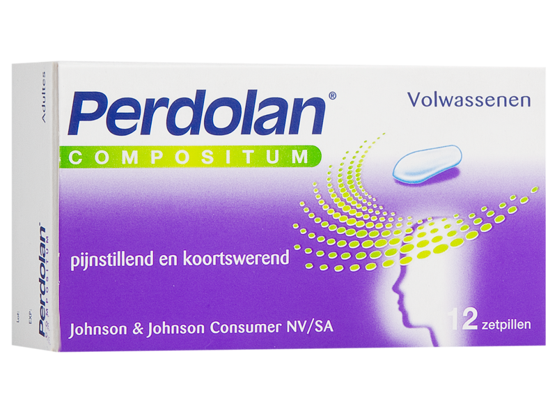 Perdolan® Compositum Volwassenen — 12 zetpillen