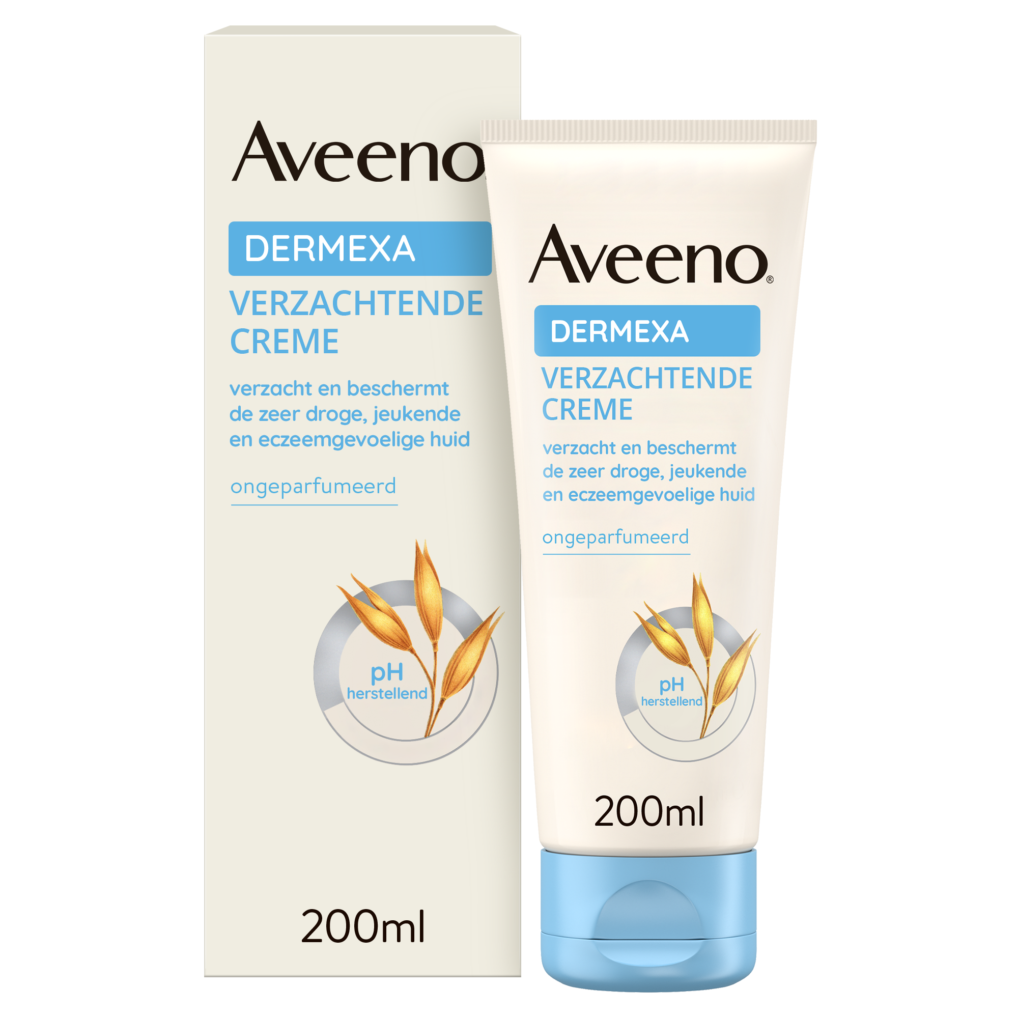 Dermexa creme doosje tube front