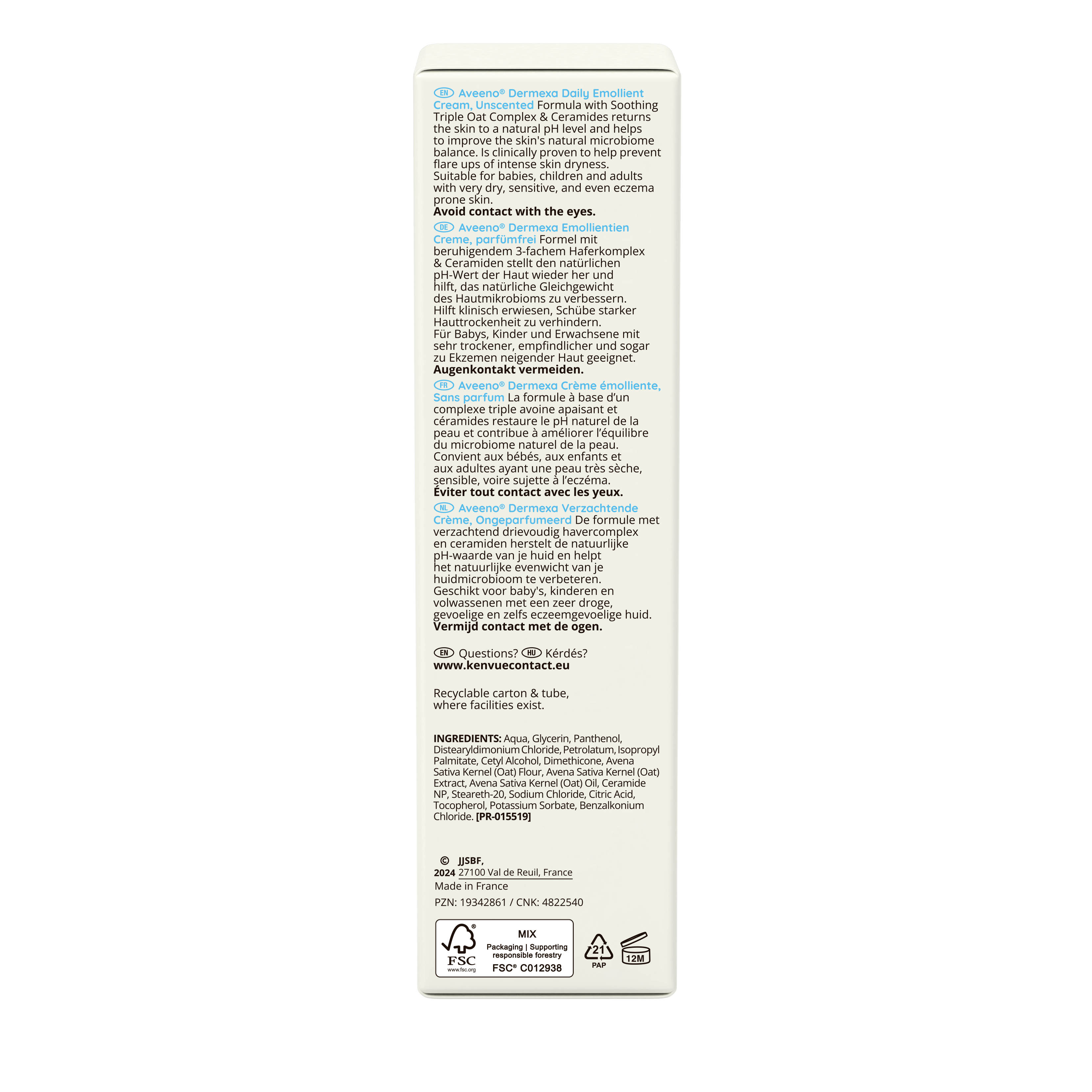 Aveeno Dermexa Daily Emollient Cream 200ml box_BOP.png