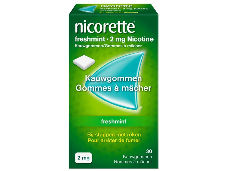 Nicorette® Freshmint 2 mg — 30 kauwgommen