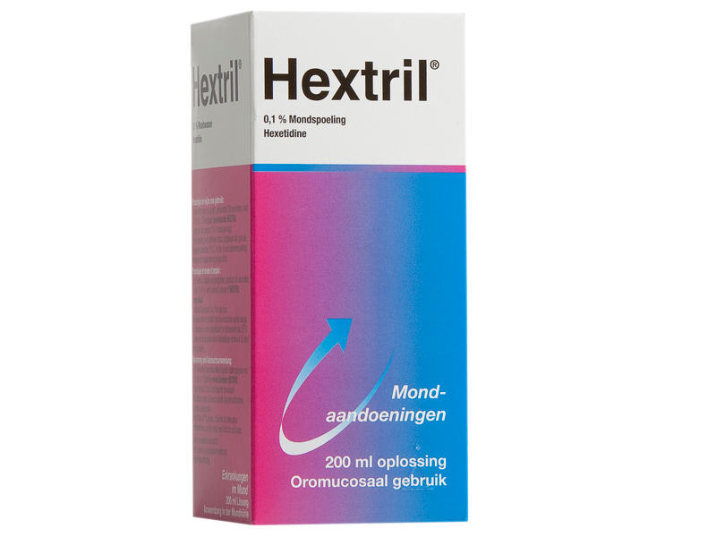 Hextril® mondspoeling — 200 ml — afbeelding