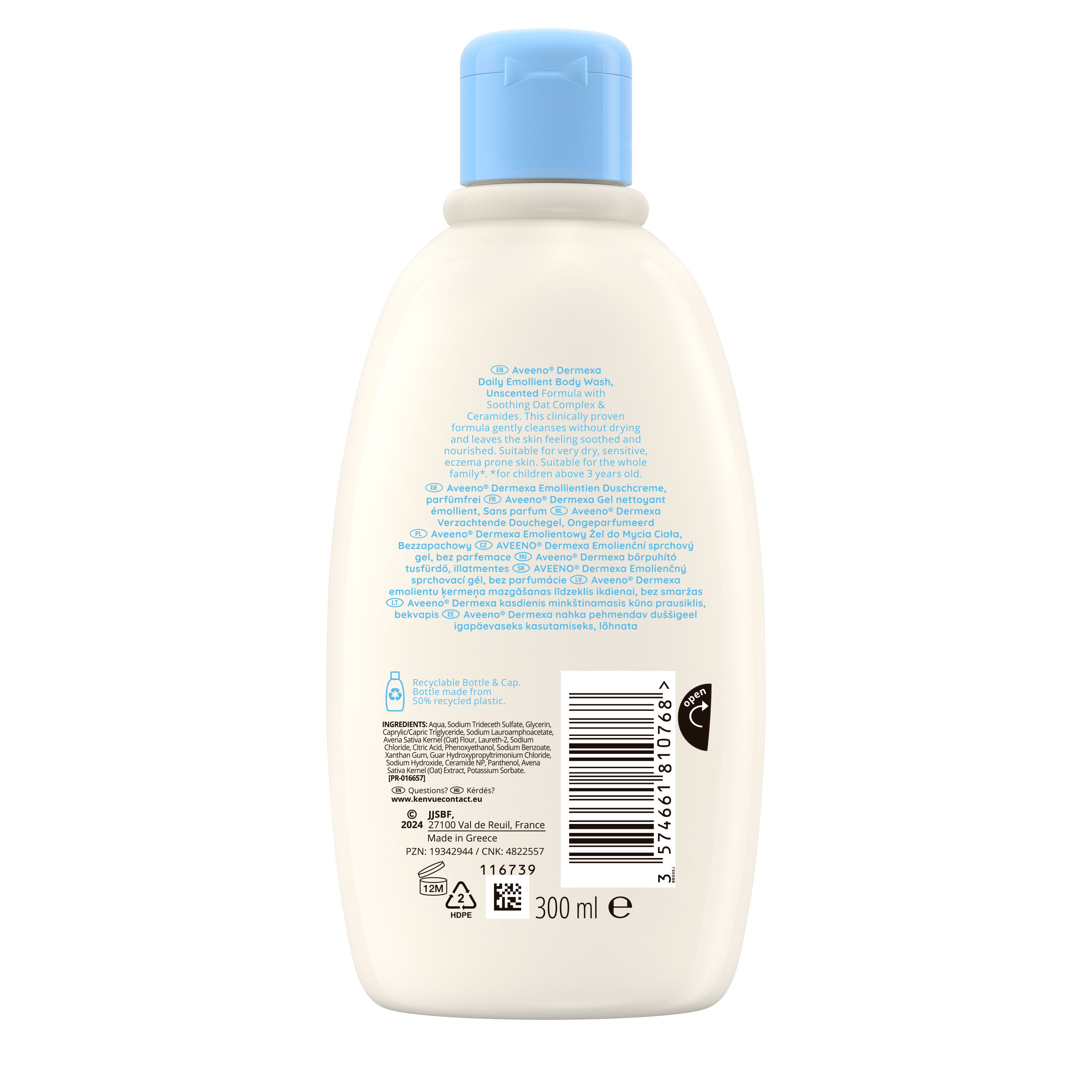 Dermexa_Body Wash_bottle_back_403710016 Aveeno 116739 NA r2 300ml 2.png