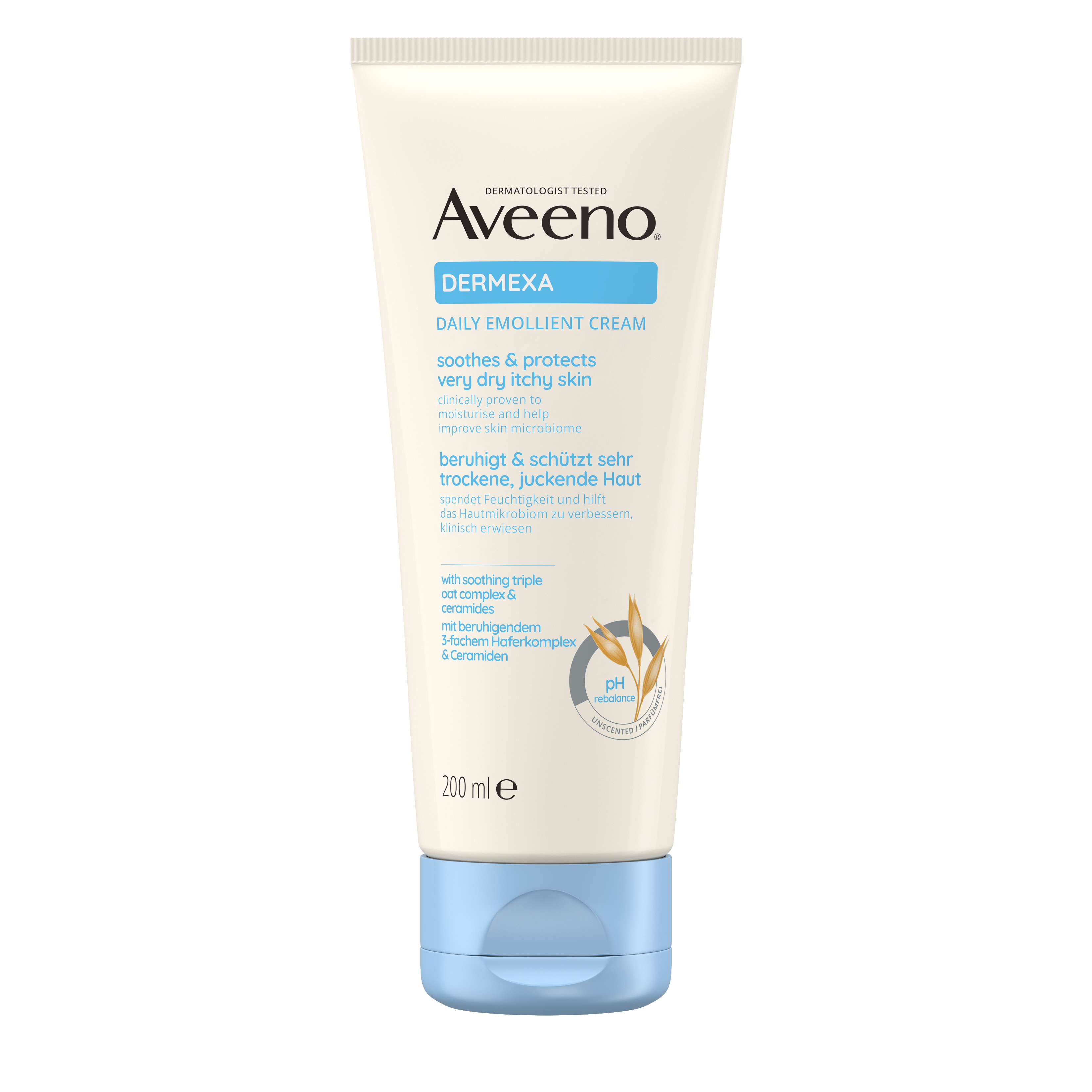 Aveeno DE Dermexa Daily Emollient Cream 200ml.png