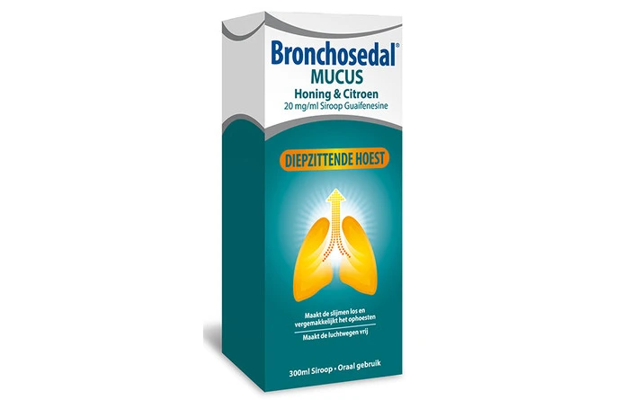 Bronchosedal® Mucus Honing & Citroen 20 mg/ml — 300 ml