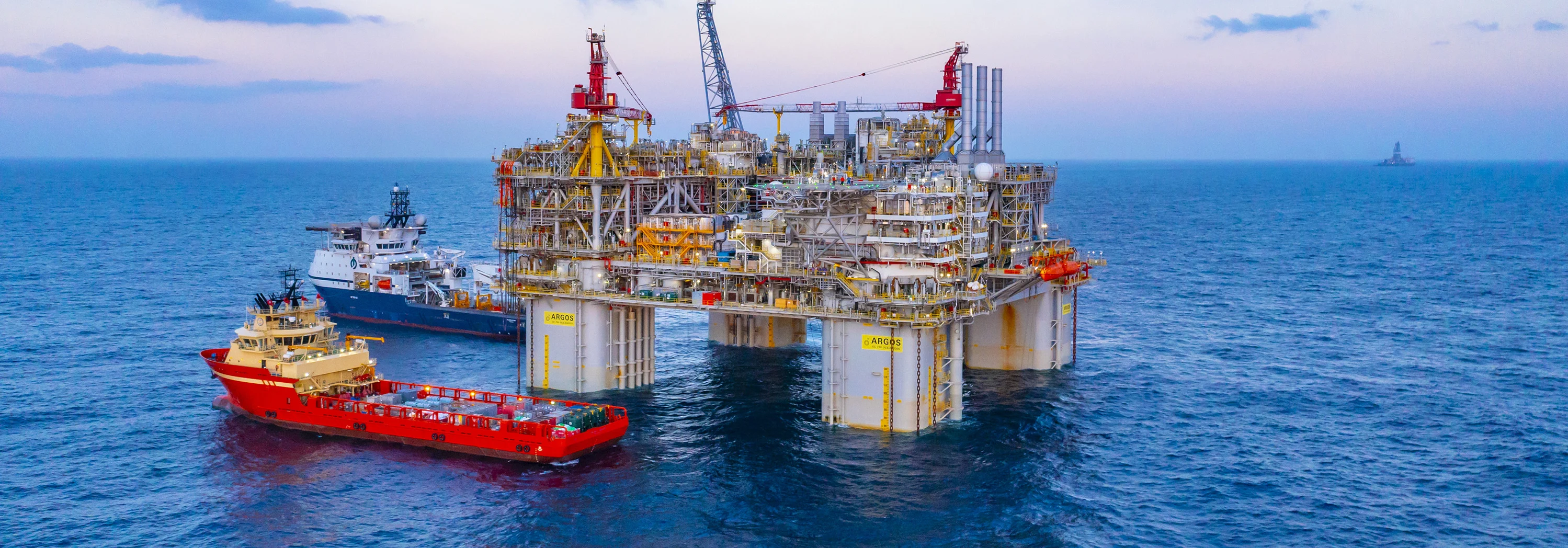 bp’s new Argos platform in the Gulf of Mexico