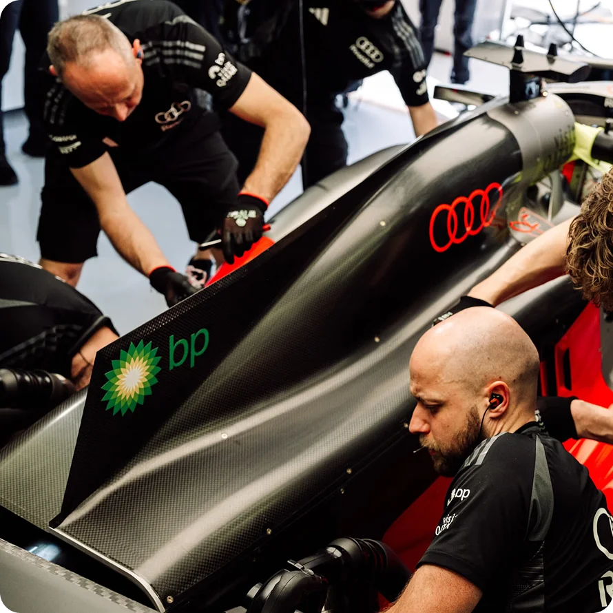Audi Revolut pit crew