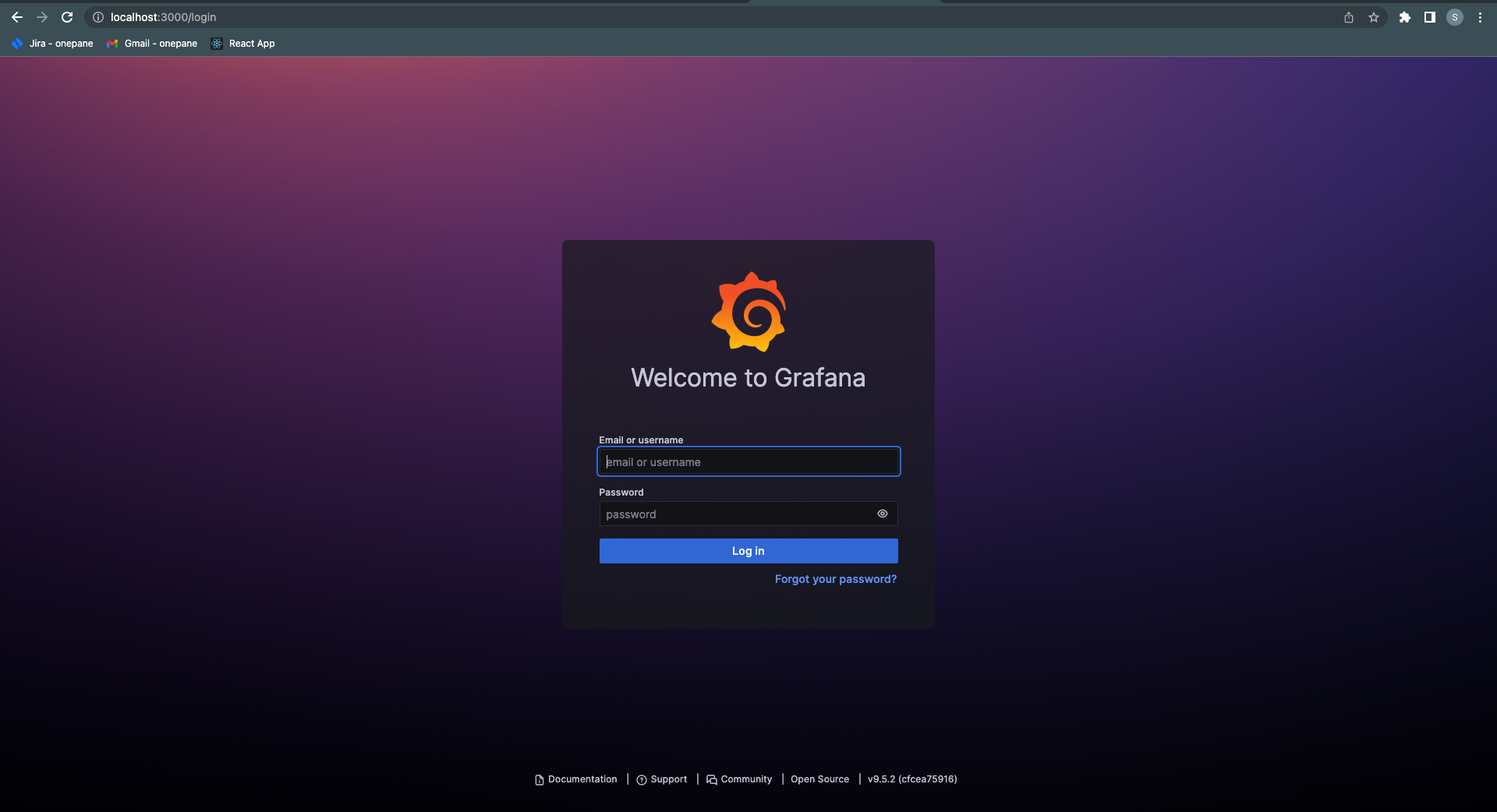 grafana-login