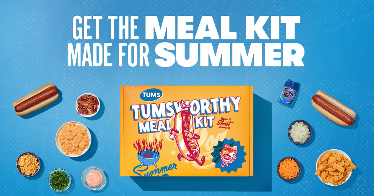 TUMS Summer Meal Kits Case Study Main Image