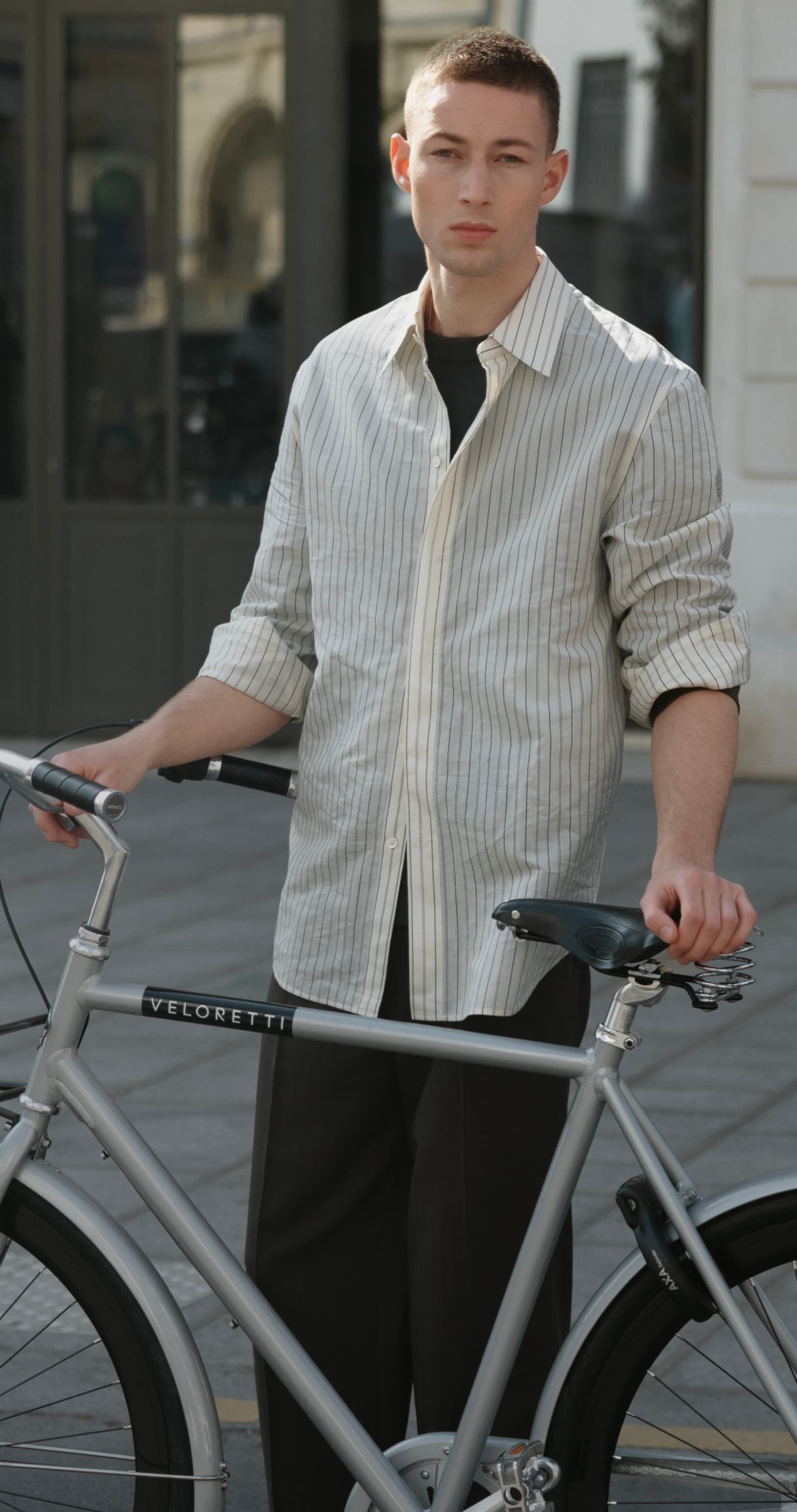 City bike with step-over frame | Retro-inspired | View the