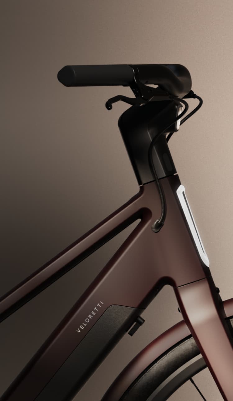 Nieuwe kleur elektrische fiets: Dark Ruby Ivy Two | Veloretti Journal